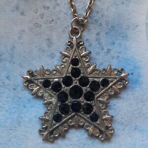 Black Star Necklace